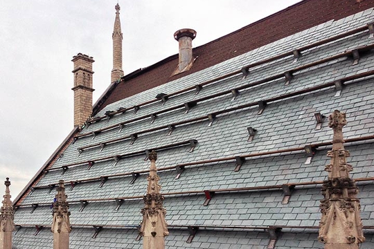 Fort Street Presbyterian Church Slate Roof Project